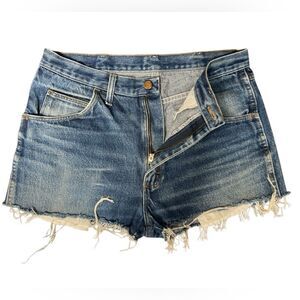 Rustler cut off high rise denim jean shorts Size 34
